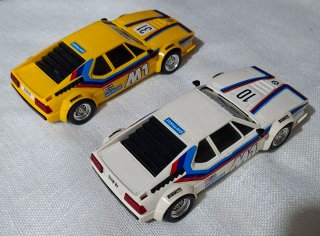 Coches Scalextric BMW M1 Antiguos