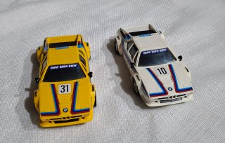 Coches Scalextric BMW M1 Antiguos