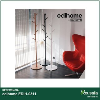 Perchero de madera ajustable 8 ganchos