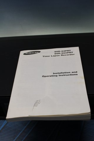 VCR Samsung Timelapse Recorder SVR-960PRT. Grabador VHS.