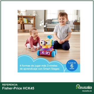 Fisher-Price HCK45 Robot aprendizaje luces sonidos