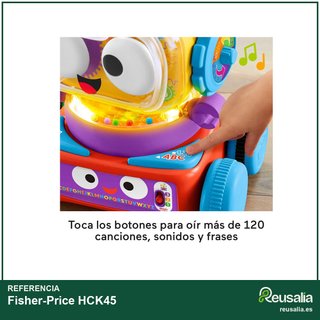 Fisher-Price HCK45 Robot aprendizaje luces sonidos
