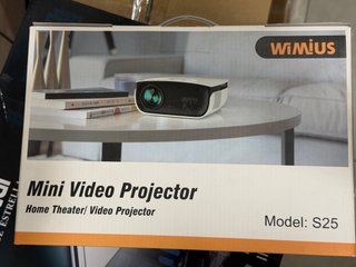 Mini proyector WiMiUS S25 Bluetooth WiFi, Nuevo