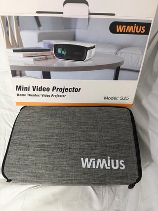 Mini proyector WiMiUS S25 Bluetooth WiFi, Nuevo