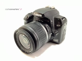 camara digital reflex canon eos 1000d+ef-s 18-55mm 1:3.5-5.6 is