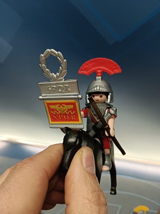 PLAYMOBIL, 6 Soldados de Caballeria Romana, Ejercito, Legionarios, romanos