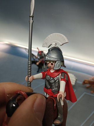 PLAYMOBIL, 6 Soldados de Caballeria Romana, Ejercito, Legionarios, romanos