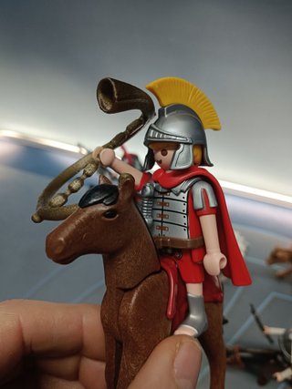 PLAYMOBIL, 6 Soldados de Caballeria Romana, Ejercito, Legionarios, romanos