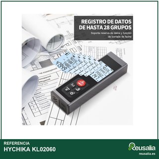 HYCHIKA medidor láser telemetro 60m recargable