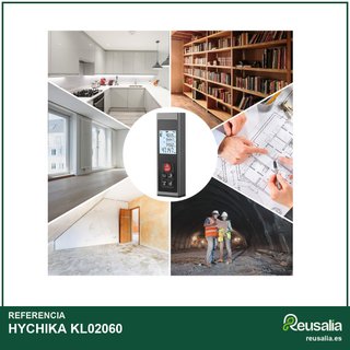 HYCHIKA medidor láser telemetro 60m recargable