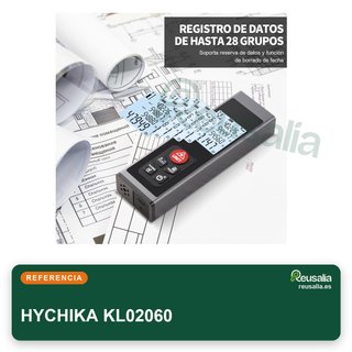 HYCHIKA medidor láser telemetro 60m recargable