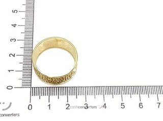 anillo oro 18k t. 24 (20,38 mm)