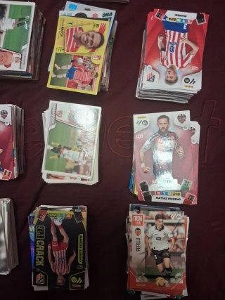 Lote 1000 cartas fútbol Panini