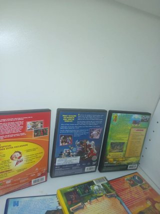 Lote 6 DVDs Infantiles Disney y Pixar