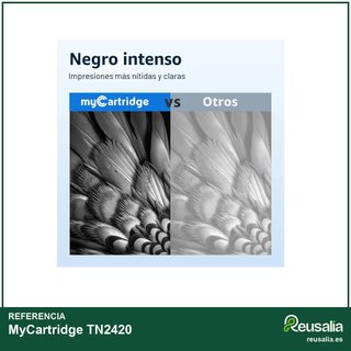 MyCartridge tóner compatible Brother TN2420 negro