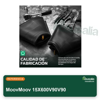 MoovMoov cámara aire 15 pulgadas pack 2