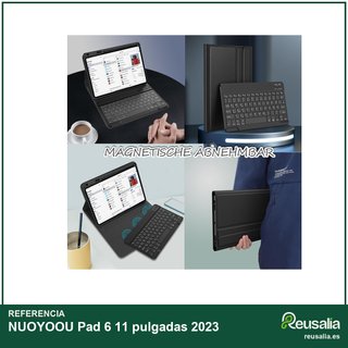 NUOYOOU Pad 6 11 pulgadas 2023 Funda teclado