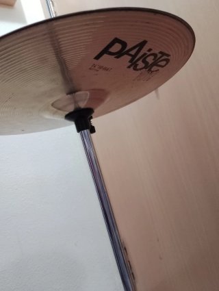 Pie Hi-Hat y platos 14 pulgadas