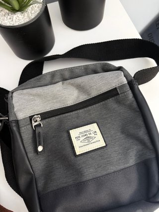 Bolso Pepe Jeans Hombre Gris y Negro para hombre