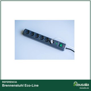 Brennenstuhl Eco-Line regleta 6 enchufes