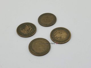 objetos insolitos lote moneda 1 peseta españa 1947 lote moneda 1 peseta españa 1947