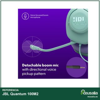 JBL Quantum 100M2 auriculares gaming cable