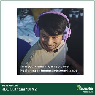 JBL Quantum 100M2 auriculares gaming cable