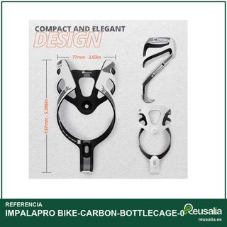 IMPALAPRO portabidón bicicleta fibra carbono