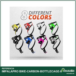 IMPALAPRO portabidón bicicleta fibra carbono