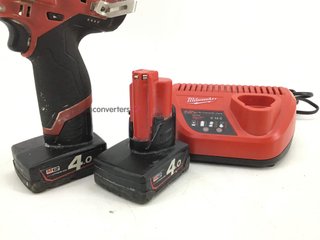 taladro a bateria milwaukee m12fpd