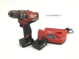 taladro a bateria milwaukee m12fpd