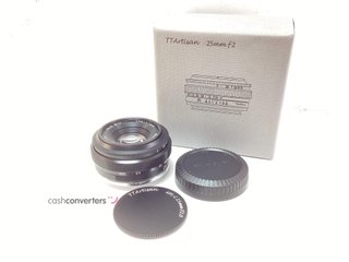 objetivos ttartisan 25mm f2