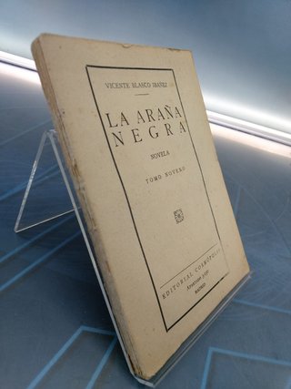La Araña Negra _ Blasco Ibáñez. Editorial Cosmopolis, 1929 - 1930