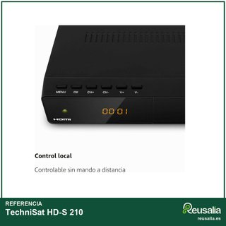 TechniSat HD-S 210 receptor HD compacto