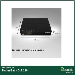 TechniSat HD-S 210 receptor HD compacto
