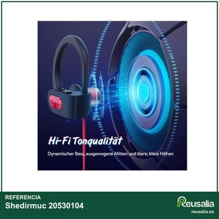 Auriculares Bluetooth deportivos IPX7 16h