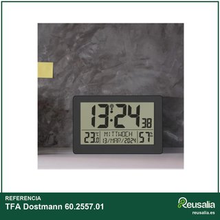 TFA Dostmann reloj digital pared 60.2557.01