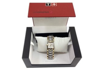 reloj pulsera premium señora tissot t-evocation t051310a