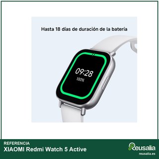 Xiaomi Redmi Watch 5 Active pantalla 2" 140 modos