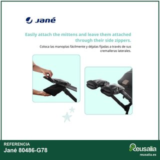 Jané manoplas invierno carrito forro polar