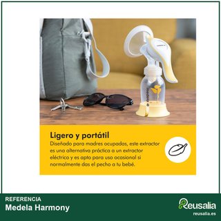 Medela Harmony extractor de leche manual portátil