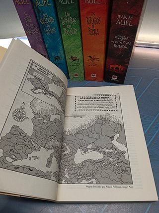 Jean M. Auel, Los hijos de la tierra. Completa. 6 tomos. El clan del oso cavernario