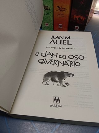 Jean M. Auel, Los hijos de la tierra. Completa. 6 tomos. El clan del oso cavernario