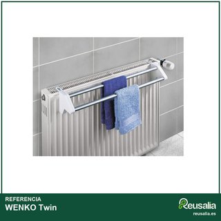 WENKO secador radiador Twin extensible aluminio