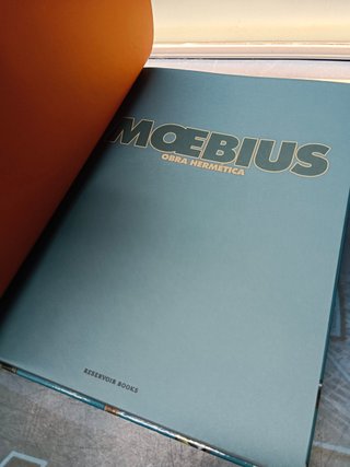Tomo nuevo, sin uso,moebius obra hermética