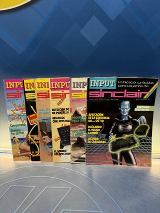 Lote Input Sinclair - lote de 6 Revistas