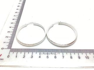 argollas plata 925mm
