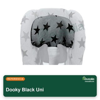 Dooky Black Uni funda asiento infantil negro