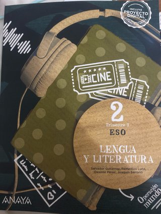 Pack de tres libros lengua y literatura ESO