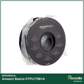 Amazon Basics filamento TPU flexible 1,75mm negro